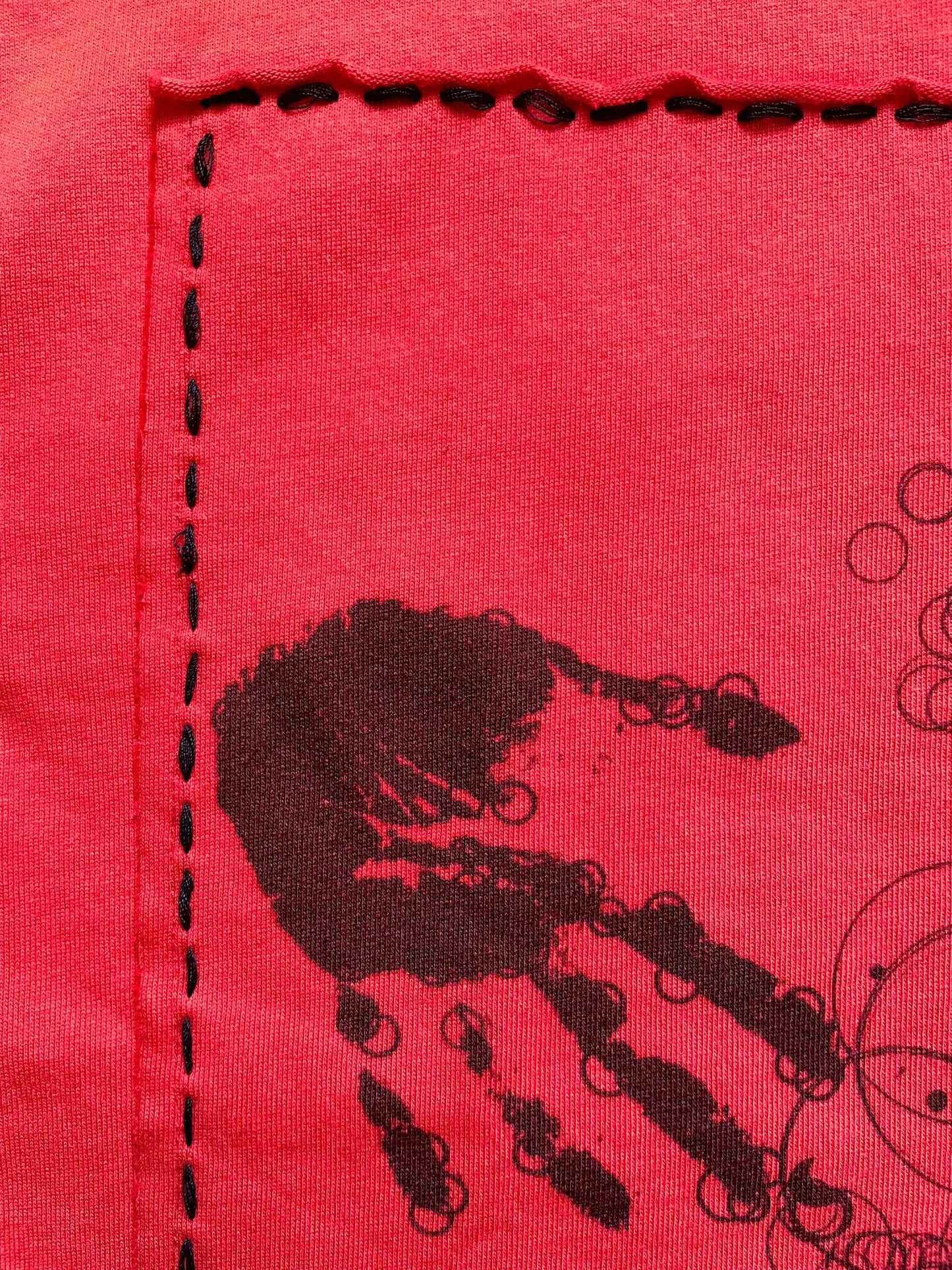 UNANNOUNCED Brown Boxy Tee