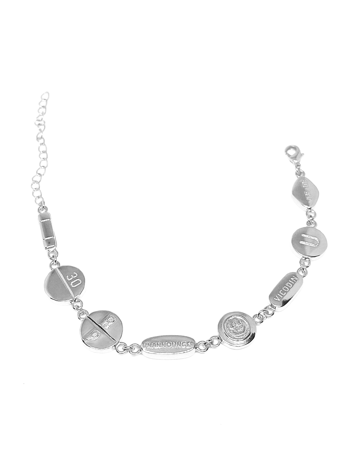 Unannounced Pill Bracelet (silver)