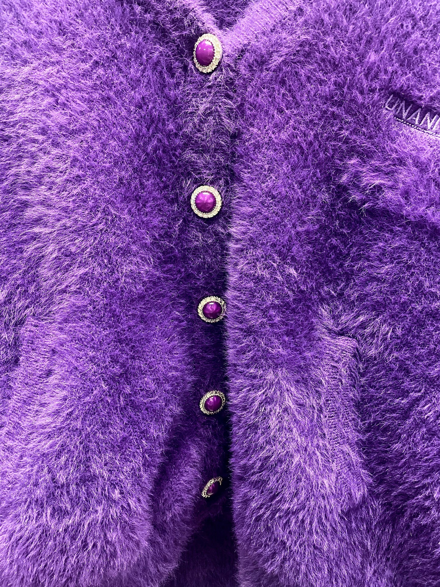 Unannounced Deep Purple Cardigan